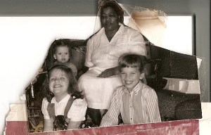 Mammy with three children